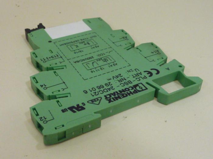 Used PHOENIX CONTACT Terminal Block PLC-BSC-24DC/21 #54980