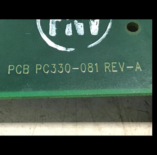 Used VAN DORN Communication Board PC330-081 330-081 Used