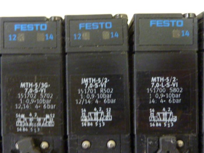 Used FESTO Control Block / Valve Terminal IFB13-03 Used