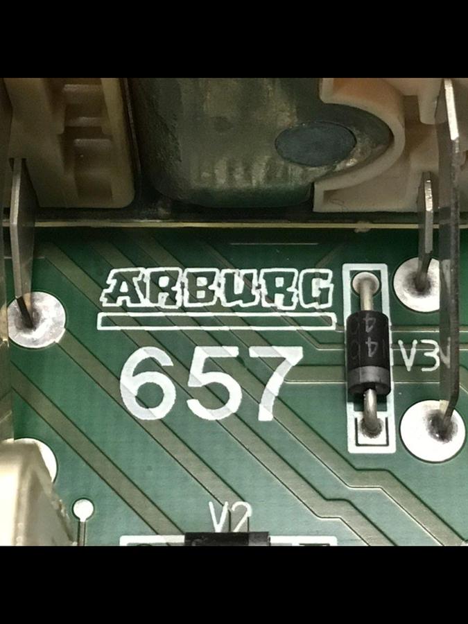 Used ARBURG Relay Circuit Board ARB 657 USED