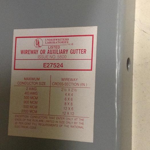 HOFFMAN Electric Enclosure 497AJ E27524 #71361