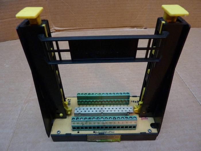 Used MURR ELEKTRONIK Plug In Card Slot 63001 #25611
