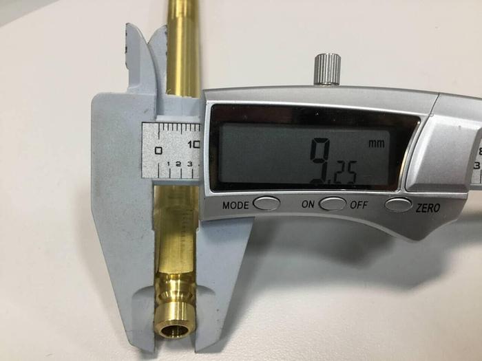 GENERIC Mold Coupling Brass Extension 252 X 7 #92086