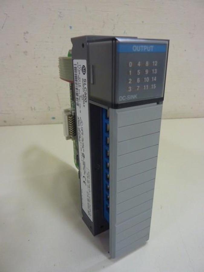 Used ALLEN BRADLEY Output Module 1746-OV16 SER C Used