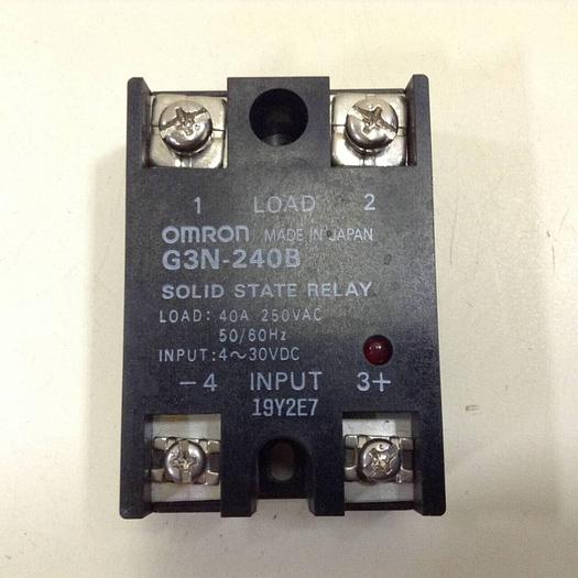 Used OMRON Solid State Relay G3N-240B #84173