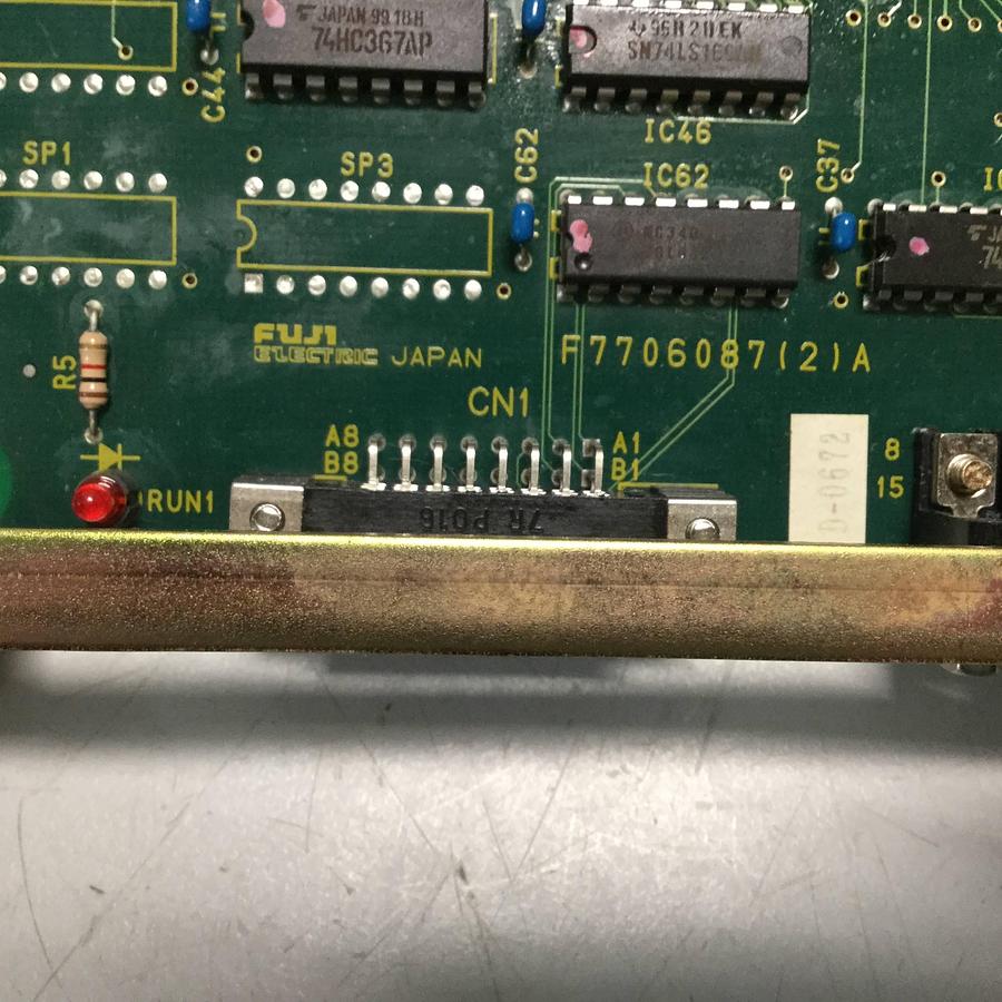 Used FUJI ELECTRIC CPU Card F7706087(2)A Used