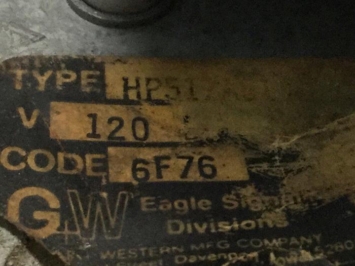 Used EAGLE SIGNAL Timer HP517A51 #109034