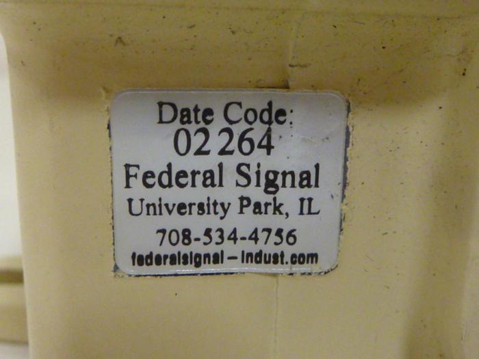 Used FEDERAL SIGNAL Vibratone Horn 450 #71186