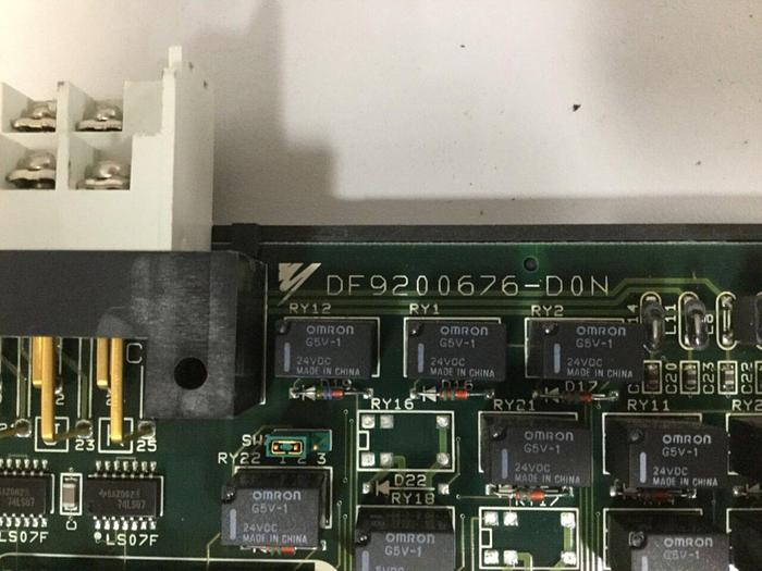 Used YASKAWA Circuit Board JANCD-MRY01B-1 REV E02 Used