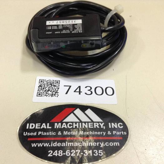 Used KEYENCE CORP Photoelectric Amlifier / Sensor FS-T22P #74300