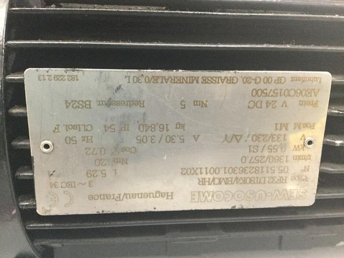 Used SEW USOCOME Servo Motor RF32DT80K4/BMG/HR #114775