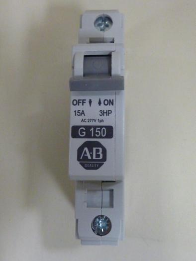 ALLEN BRADLEY 15 Amp Circuit Breaker 1492-CB1/G150 SER C #64238