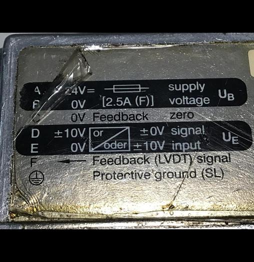 Used REXROTH  SERVO Valve Z4WE6X25731/EG24N9K4/V/60 USED