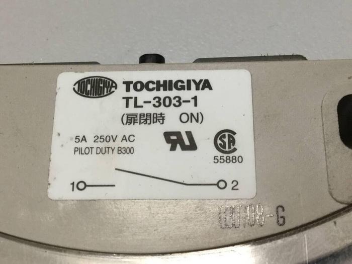 Used TOCHIGIYA Magnetic Catch Switch TL-303-1 #99351