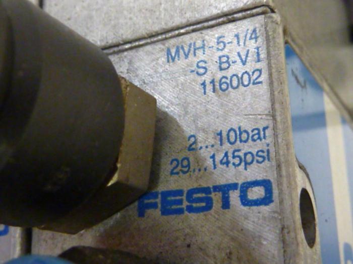 Used FESTO Control Block / Valve Terminal IFB8-02 #52843