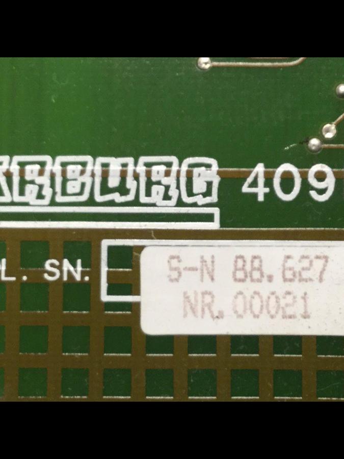 Used ARBURG Circuit Board 409E #106850