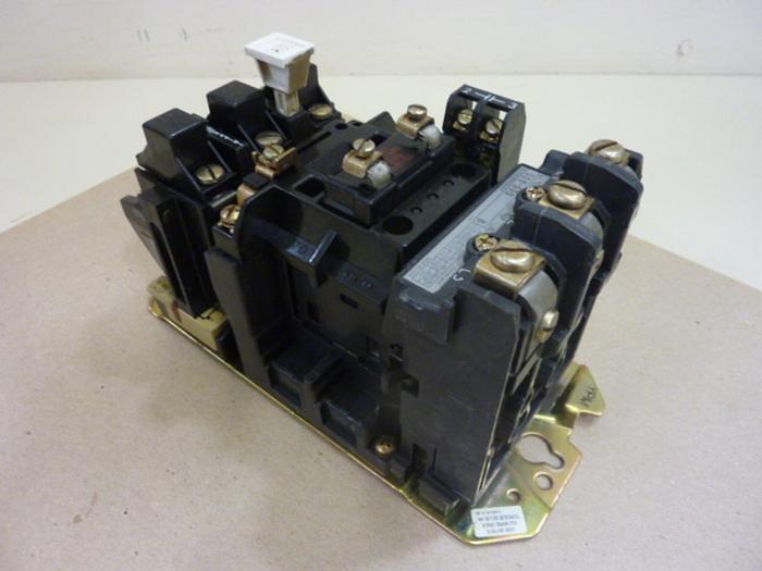 Used ALLEN BRADLEY Starter Size 1 509-BOD SER B W43 #47128