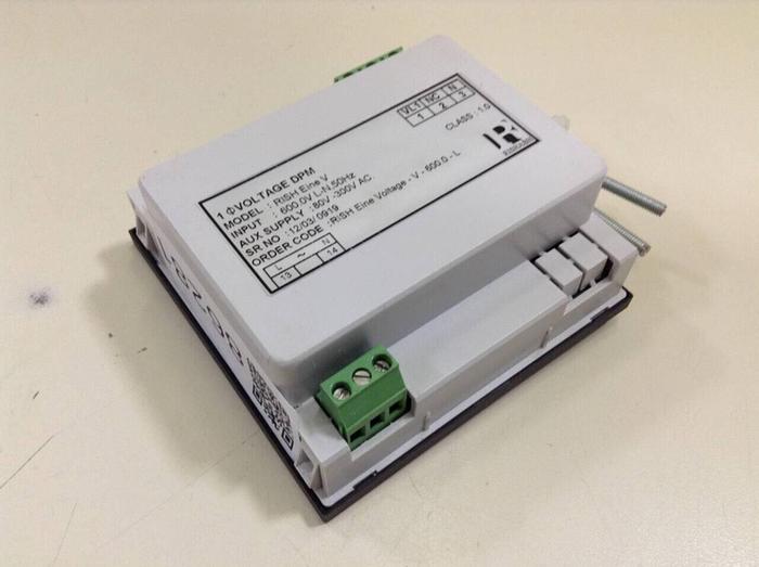 Used RISHABH Digital Panel Meter RISH EINE V #86281