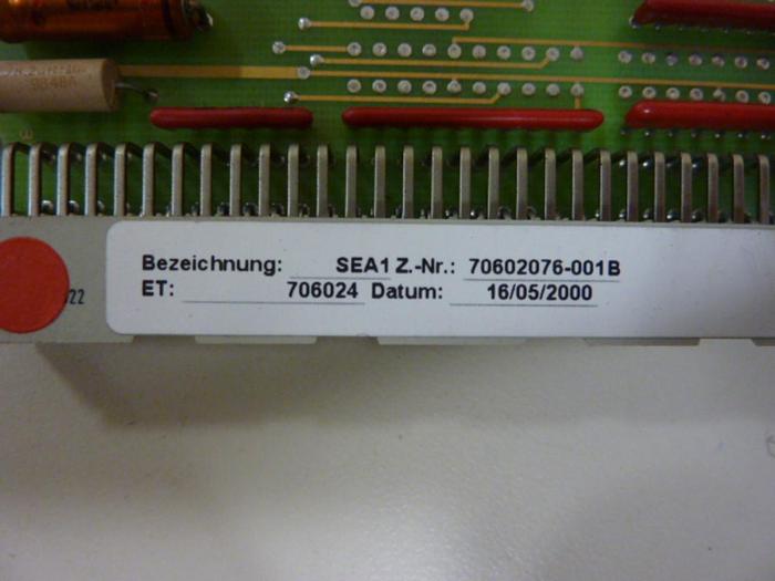 Used AEG Circuit Board 70602076A600 #53420