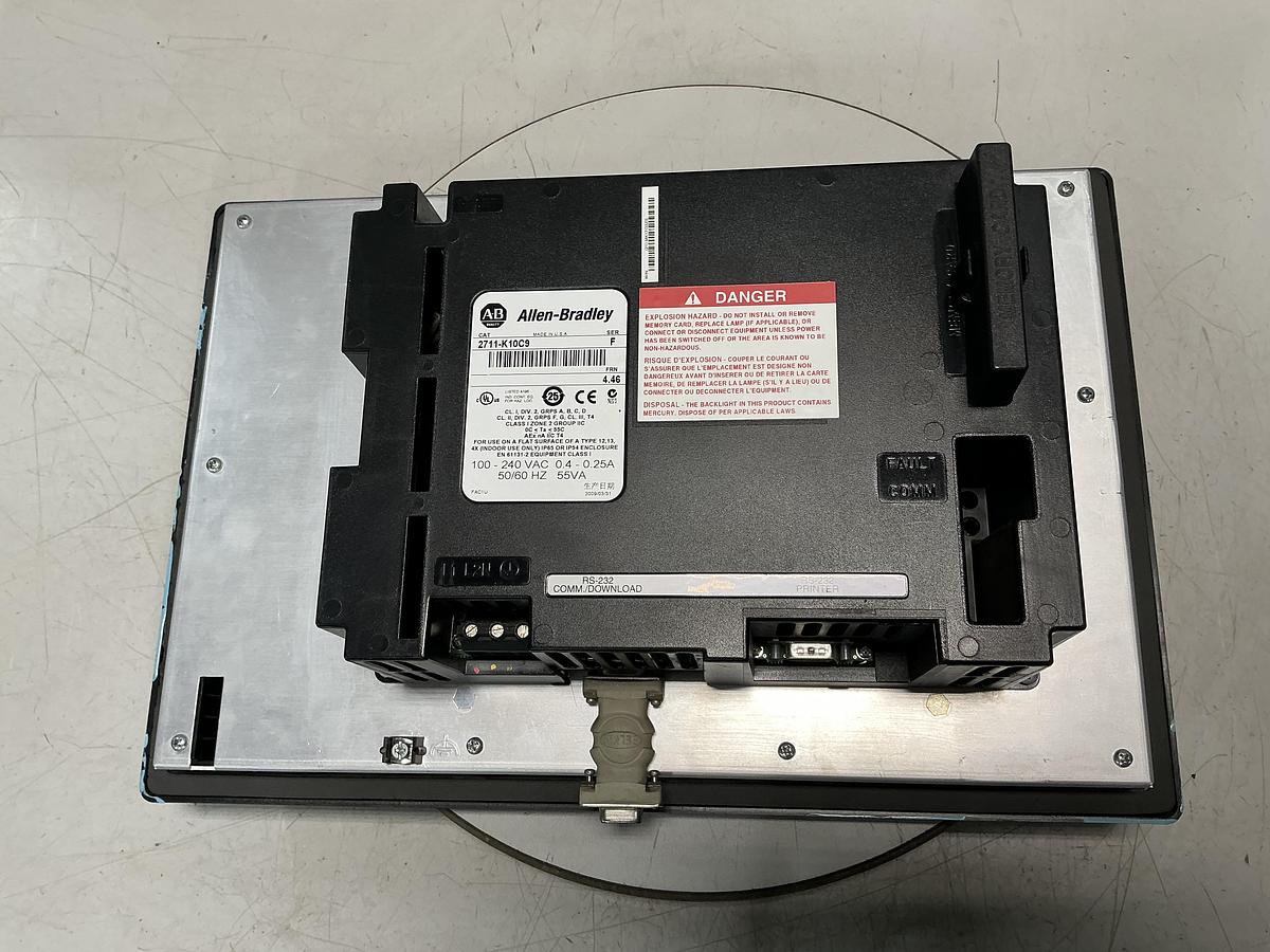 Used ALLEN BRADLEY 2711-K10C9