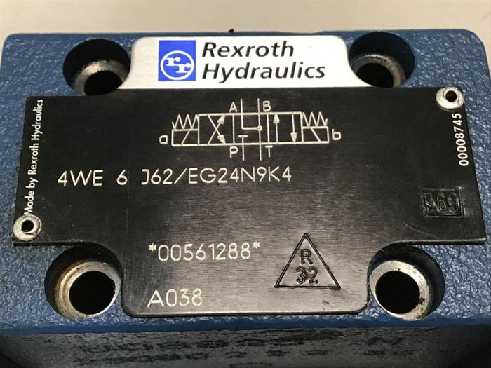 Used REXROTH Directional Control Valve 4WE6J62/EG24N9K4 Used