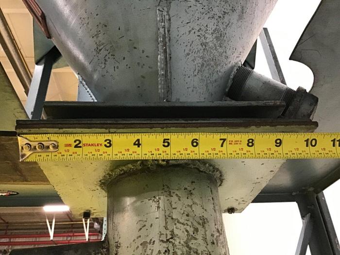 Used WHITLOCK Drying Hopper w/ Stand DHS600 Used