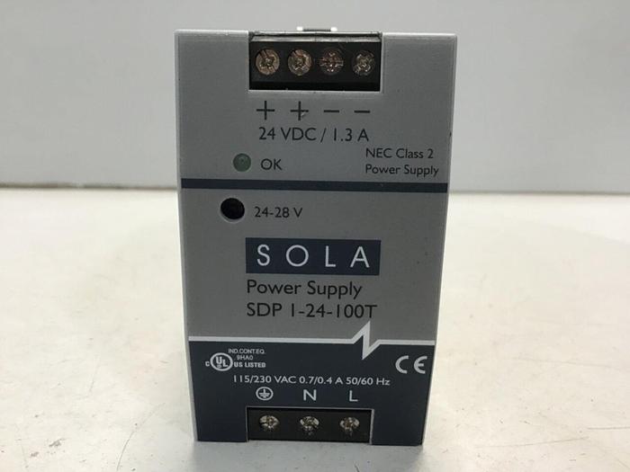 Used SOLA Power Supply SDP1-24-100T #77904