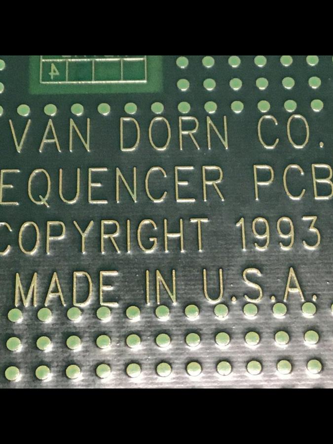 Used VAN DORN Sequencer Circuit Board PC330-029 330-029 #145300