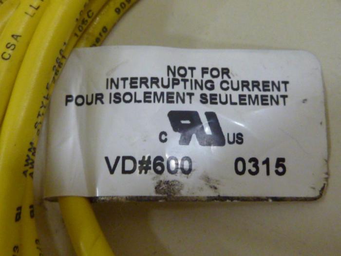 Used LUMBERG Cable ASB2-RKWT 4/3-632/1M #64514