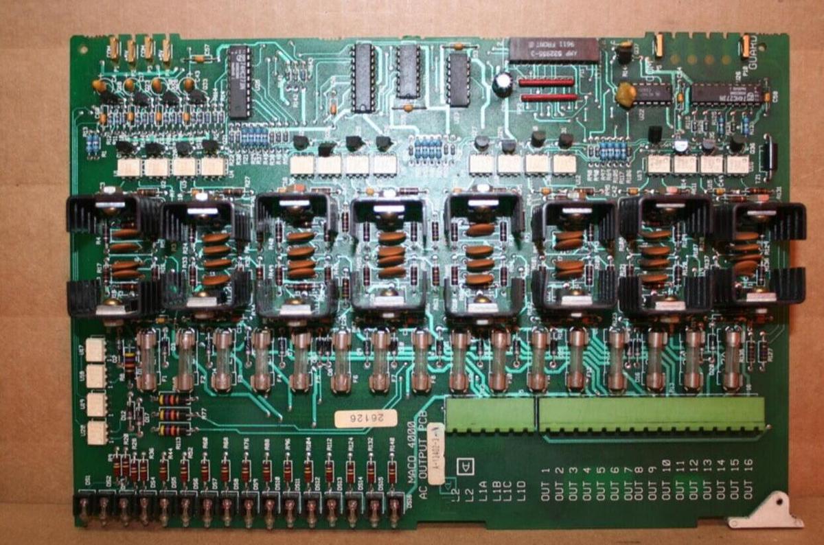 Used BARBER COLMAN AC Output Circuit Board A-13402-3-1 USED