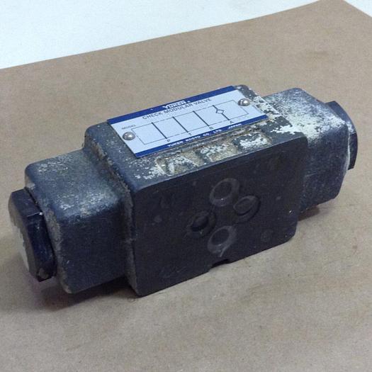 Used YUKEN Check Modular Valve SD1149-2-1002 #78625