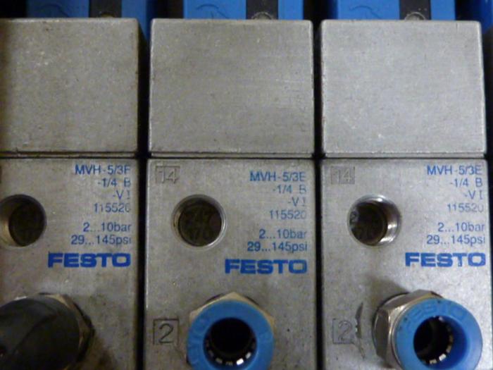 Used FESTO Control Block / Valve Terminal IFB8-02 #52745