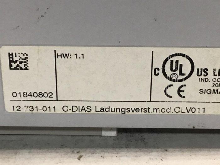 Used SIGMATEK Module CLV011 12-731-011 #139372