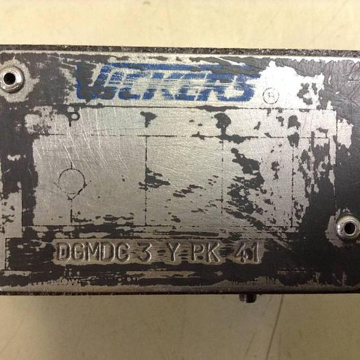 Used VICKERS Check Valve DGMDC 3 Y PK 41 #89214