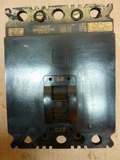 Used SQUARE D 15 Amp Circuit Breaker KF-513 (ISSUE) #28447