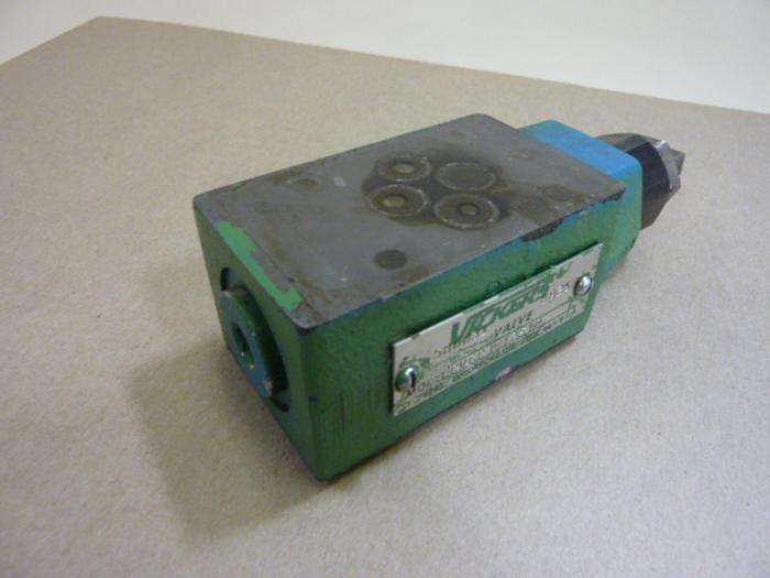 Used VICKERS Relief Valve CVGC 3 W 125 10 #64594