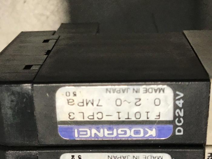 Used KOGANEI Manifold w/ Valves F10M8AJ #120929