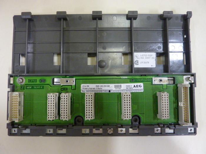Used AEG 5 Slot Subrack 7628-042.244 800 #56615