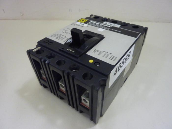 Used SQUARE D 3 Amp Circuit Breaker FAL3600311M #46572