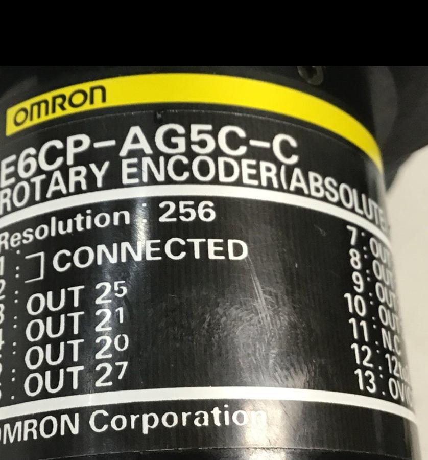Used OMRON Rotary Encoder E6CPAG5CC USED
