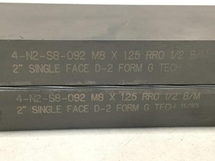 FGT Thread Rolling Die 2 Piece Set 4-N2-S8-092 #110285