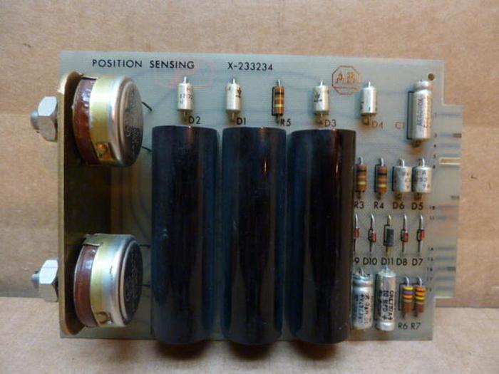 Used ALLEN BRADLEY Position Sensing Board X-233234 #27110