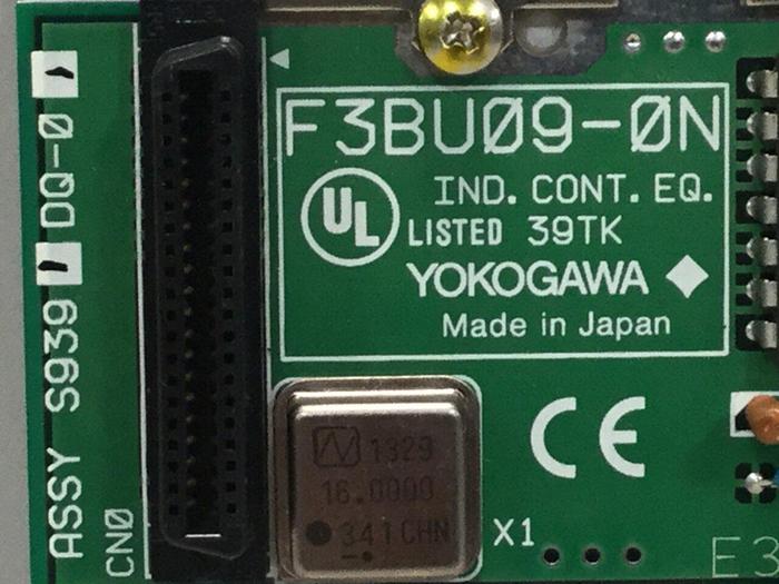 Used YOKOGAWA Circuit Board F3BU09 #100999