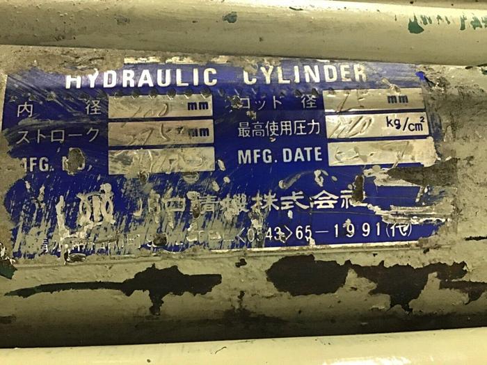 Used KAWAGUCHI Injector Sled Cylinder JEKS-265 / ISC #127487