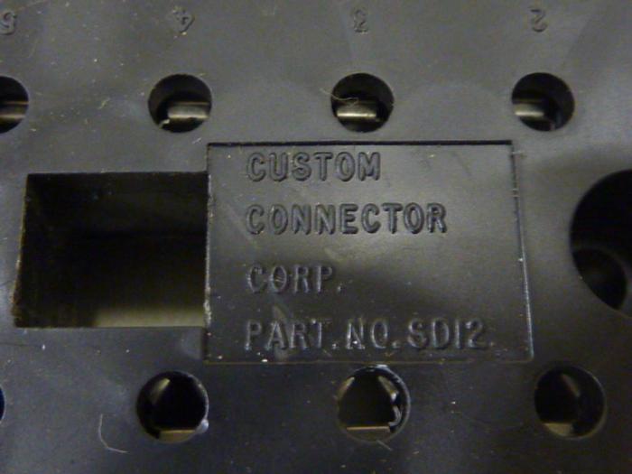 CUSTOM CONNECTOR Relay Socket SD12 #43353