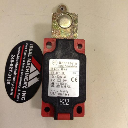 Used BERNSTEIN Limit Switch ENK-U1Z AHS-V USED #77554