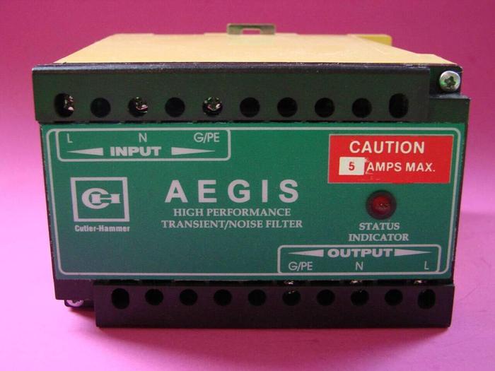 Used CUTLER HAMMER Power Line Filter AGSHWCH120N05XS #10851