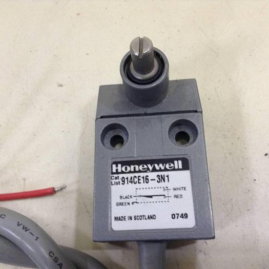 Used HONEYWELL Limit Switch 914CE16-3N1 Used
