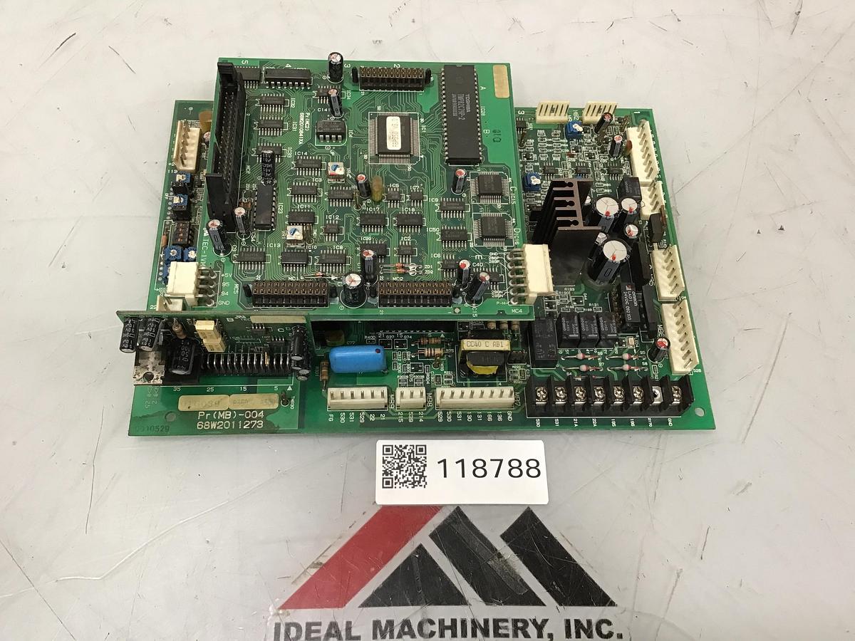 Used YASKAWA 68W2011273 CIRCUIT BOARD USED #118788