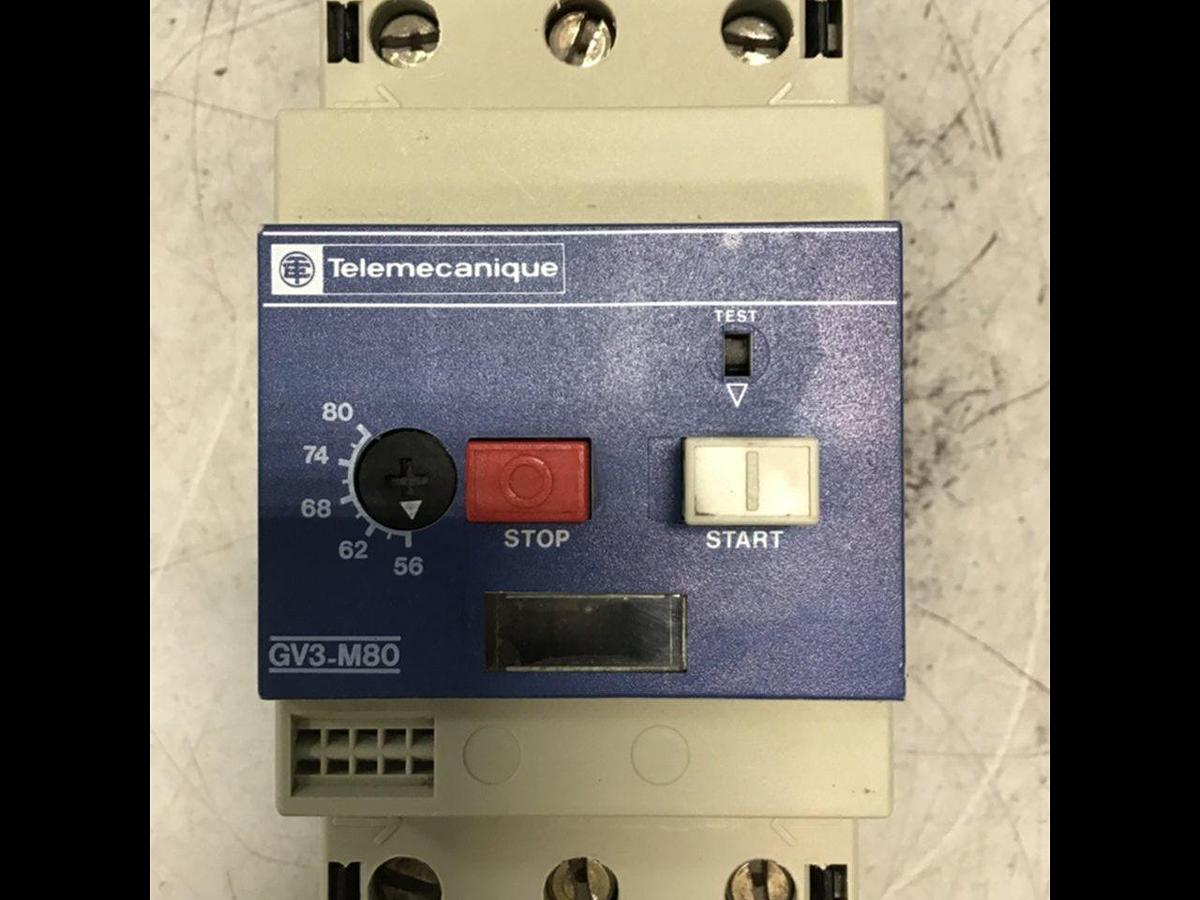Used TELEMECANIQUE Motor Starter GV3-M80 Used #144192